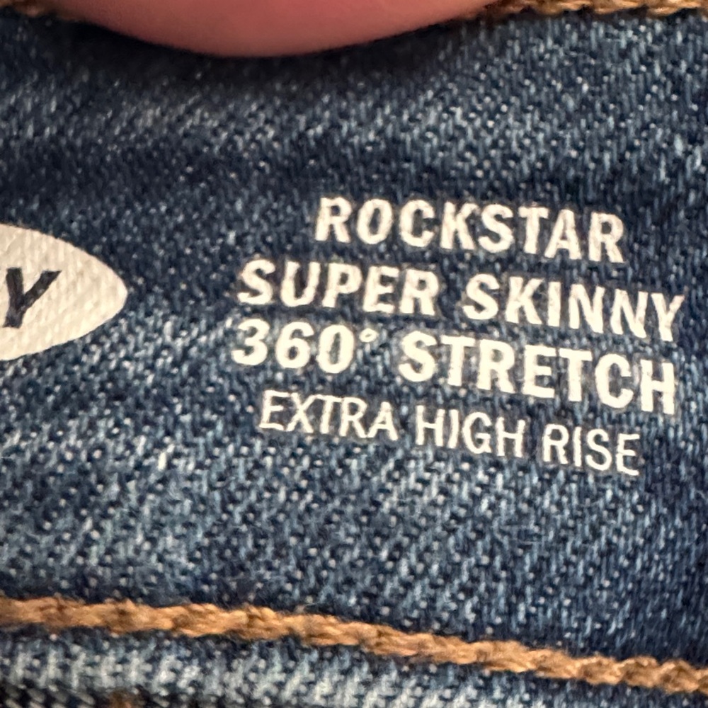 Old Navy High Rise Women's Jeans ROCKSTAR - Picture 4 of 5